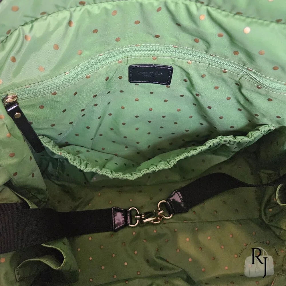 Kate Spade Classic Noel Henry Geometric Diaper Tote Bag - No Pad - Picture 11 of 16